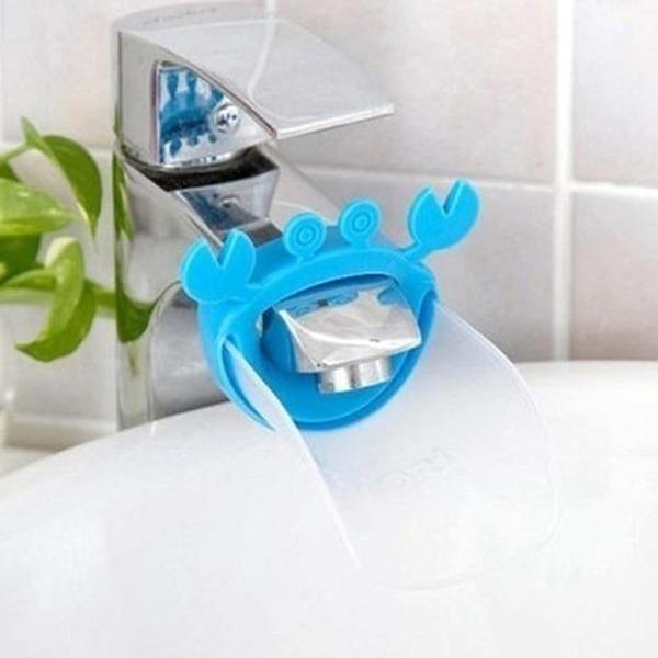 Faucet Extender | Easy Use for Hand Washing for Kids, Toddlers, Babies and Children | Silicone Sink Handle Extender | Fun Hand-Washing Solution | Cute Duck Mouth Design Wash Helper Bathroom Sink for Babies and Children (1 Pc) Faucet Extender | Easy Use for Hand Washing for Kids, Toddlers, Babies and Children | Silicone Sink Handle Extender | Fun Hand-Washing Solution | Cute Duck Mouth Design Wash Helper Bathroom Sink for Babies and Children (1 Pc)